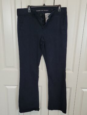 American Eagle Outfitters Women’s Dark Navy Flare Jeans